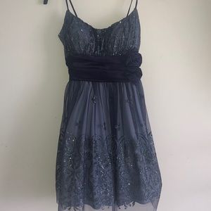 Purple/Blue sparkly cocktail/prom/homecoming dress